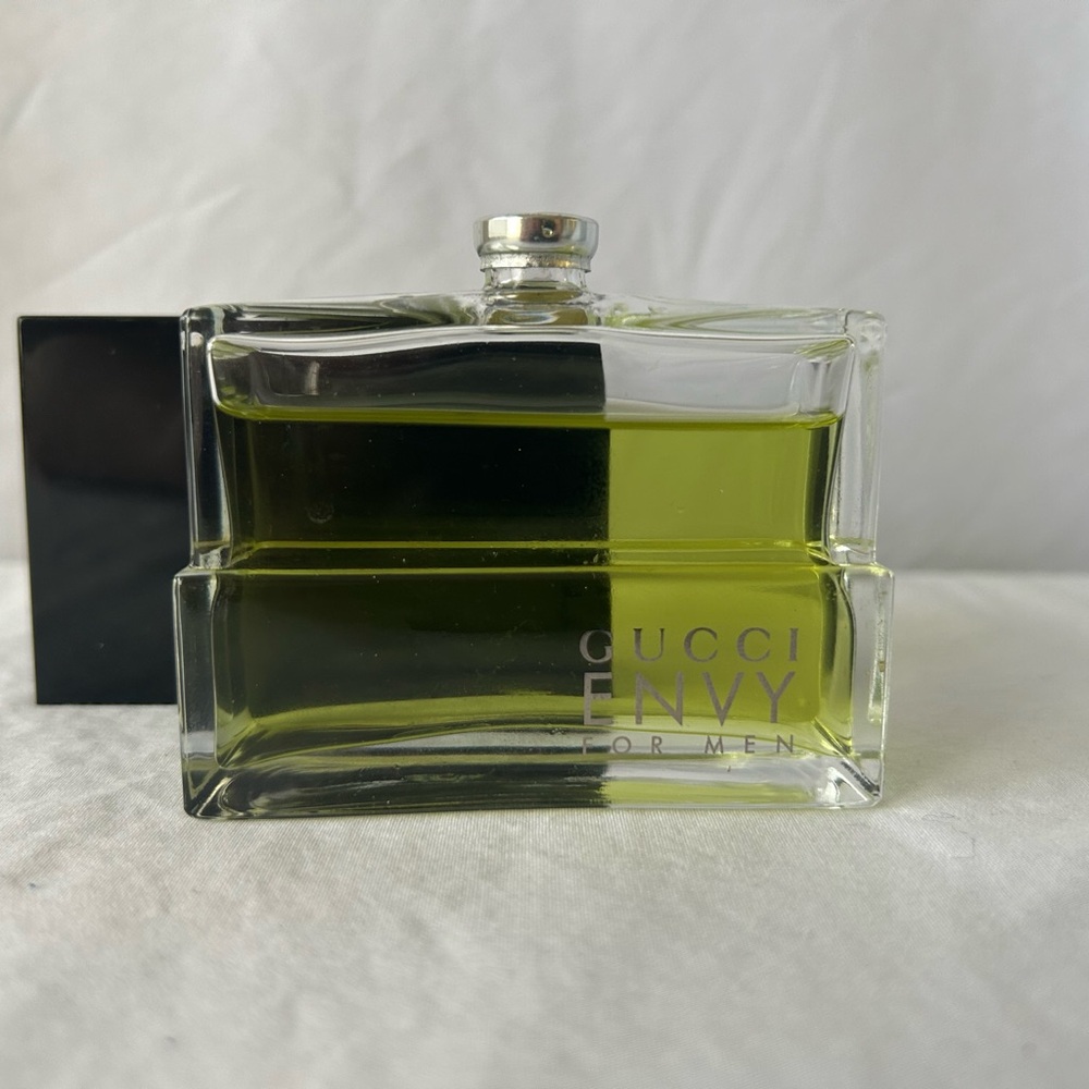 Gucci Envy for Men Splash Bottle Vintage Formula Batch # 0278 year 2000 95% full